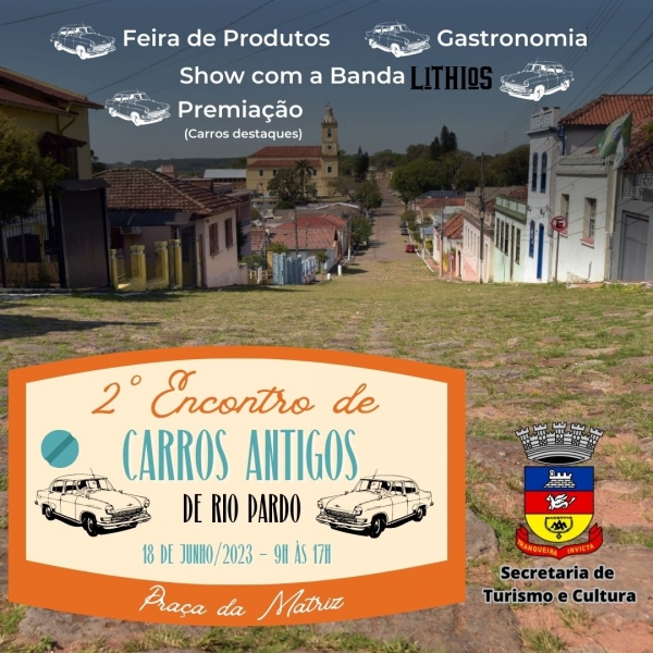 2 Encontro de Carros Antigos de Rio Pardo